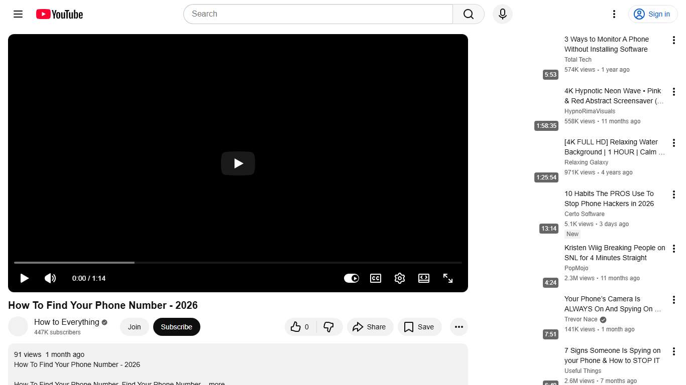 How To Find Your Phone Number - 2026 - YouTube
